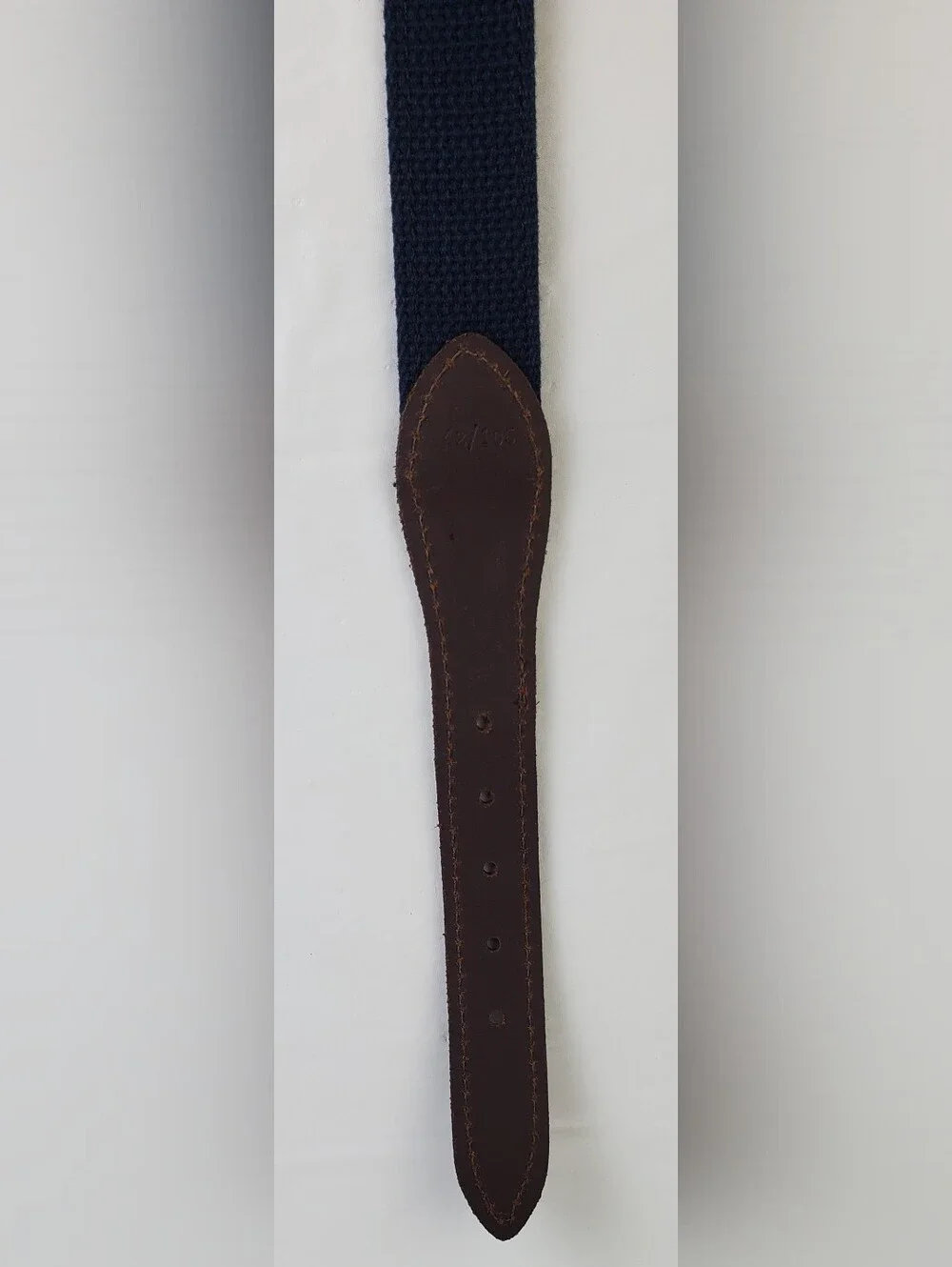 Jardine NCAA Penn State Nittany Lions Golf Ribbon Belt Brass - Size 42 - EUC